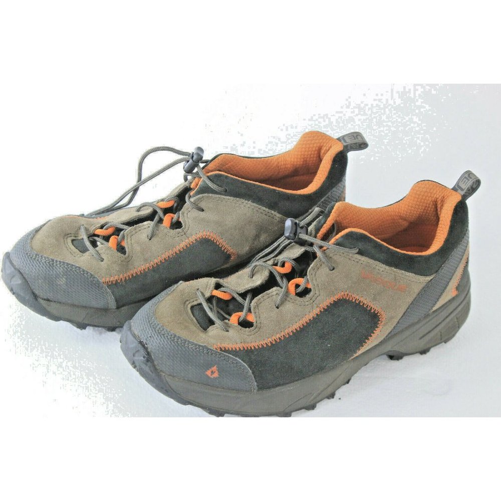 Vasque Boys Hiking Trail Walking Shoe Brown/Orange